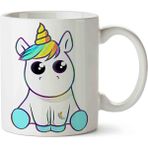 Unicorn Sticker Decal Baskılı Kupa