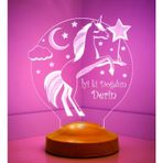 Unicorn Tek Boynuzlu At Çocuk Odası Hediyesi Led Lamba