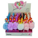 Unicus Gp-133 Pony Rainbow Ponpon Jel Tükenmez Kalem