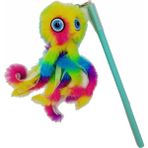 Unicus Rainbow Ahtapot Ponpon Kurşun Kalem - Açık Turuncu