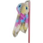 Unicus Rainbow Ahtapot Ponpon Kurşun Kalem - Mor - Gri