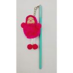 Unicus Uyuyan Bebek Ponpon Kurşun Kalem - Fuşya