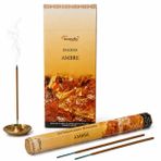 Unicuslife Doğal Amber Çubuk Tütsü (20 Aromatika Çubuk Tütsü)