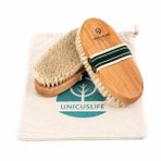 Unicuslife Doğal At Kılı Selülit/Vücut Fırçası (Kese Hediyeli)