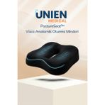 Unien Medical Postureseat™ Visco Anatomik Oturma Minderi – Ortopedik Sandalye Minderi Ofis Koltuk Oturma Yastığı - Standart