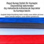 Üniformalı Gazi Mustafa Kemal Atatürk Poster Cephe Bayrak 200x300cm -2x3 metre
