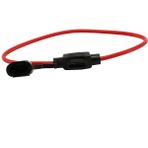 Uniicornns 14AWG Tel Sıralı Araba Otomotiv Mini Bıçak Sigorta Tutucu Sigorta Tutucu 20A (Yurt Dışından)