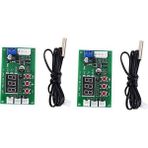 Uniicornns 2 Paket Hot-Dc 12V 24V 48V 5A 2 3 4 Kablolu Pwm Motor Fan Hız Kontrol Cihazı Vali Sıcaklık Kontrol Desteği Ec Ebm Fan (Yurt Dışından)