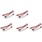 Uniicornns 5 Adet Rc Esc 30A 4-8V Fırça Motor Hız Kontrol Cihazı 1/16 1/18 Tırmanma Rc Araba Gemi Tankı Mini 4WD Wpl Araba Için (Yurt Dışından)