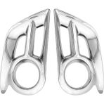 Uniicornns Araba Sis Abajurlar Araba Abs Krom Aksesuarları Kaplama Sis Lambası Kapağı Trim Macun Tarzı Toyota Hilux Vigo 2011-2013 (Yurt Dışından) - Siyah
