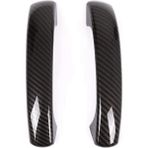 Uniicornns Mercedes Benz Smart 451 Fortwo 2009-2015 Için Karbon Fiber Araba Dış Kapı Kulp Kılıfı Trim Dekor Etiket Aksesuarları (Yurt Dışından) - Siyah