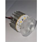 UNİKOM 100'lü Paket BEYAZ 6500K, 24 V LED Tente İçi Armatür, Soğutuculu, Dekoratif Aydınlatma