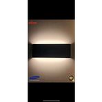 UNİKOM Çift Yönlü Led Aplik 49x11 Cm Siyah kasa - gün ışığı Led rengi