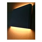 UNİKOM Dekoratif Çift Yönlü Duvar Aplik - 4w - Beyaz Kasa - 19x17cm - (3000K GÜN İŞIĞI) 3000K GÜNIŞIĞI