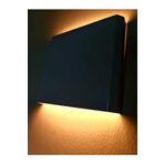 UNİKOM Dekoratif Çift Yönlü Duvar Aplik - 4w - Beyaz Kasa - 19x17cm - (6500K BEYAZ İŞIK) 6500K BEYAZ IŞIK