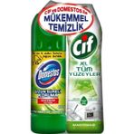 Unilever Domestos 810 Ml + Cif Tüm Yüzeyler 750 Ml