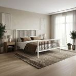 Unimet Breeze Tek Kişilik Ferforje Metal Karyola