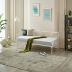 Unimet Forte Daybed Tek Kişilik Sedir Divan Metal Karyola 90X190-90X200 Beyaz - 90 x 190 cm