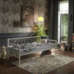Unimet Glory Daybed Tek Kişilik Sedir Divan Metal Karyola 90 x 200 cm - Beyaz