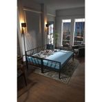 Unimet Glory Yavrulu Daybed Tek-çift Kişilik Sedir Metal Karyola Siyah