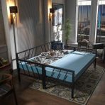Unimet Glory Yavrulu Karyola Daybed Tek-Çift Kişilik Karyola+Yatak Seti 80x200-90x200 Siyah