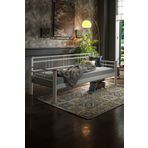 Unimet Kappis Daybed Tek Kişilik Sedir Metal Karyola 90x200 Beyaz (AHŞAP LATALI)
