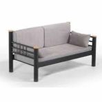 Unimet Kappis Dk 70x140 cm Siyah-Füme Sofa Sedir