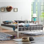 Unimet Lalas Tek Kişilik Ferforje Metal Karyola (120 x 200 cm)
