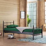 Unimet Lalas Tek Kişilik Ferforje Metal Karyola (90 x 200 cm)