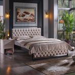 Unimet Mithra 90X200 Krem Metal Karyola