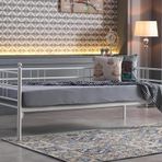 Unimet Soho Daybed Tek Kişilik Beyaz Metal Karyola