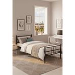 Unimet Soho Tek Kişilik Metal Karyola 100x200 Siyah