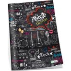 Uninote Uni Note A4 Müzik Defteri Dikişli Karton Kapak 40 Yaprak 22002 (12 Li Paket) - Yok