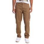 UNIONBAY Erkekler Wallace Flex Bel Streç Süvari Dimi Kargo Pantolon, Kabuk, 50 Standart
