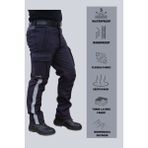 Uniprom Softshell Pantolon Oslo Model Su ve Rüzgar Geçirmez - Füme - 2XL
