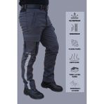 Uniprom Softshell Pantolon Oslo Model Su ve Rüzgar Geçirmez - Gri
