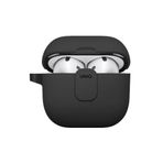 Uniq Airpods 4 (4.Nesil) Clyde Kilitli Kılıf Siyah