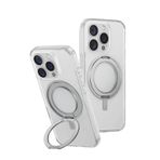 Uniq Apple Iphone 16 Pro Max Swivix Rotating Kickstand Kılıf Şeffaf