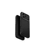 Uniq Apple iPhone 17 Pro Keva Karbon Magsafe Siyah Uyumlu Telefon Kılıfı