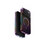 Uniq Apple Iphone 17 Pro Max Iridescia Magsafe Kılıf Parlak Siyah