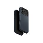 Uniq Apple Iphone 17 Pro Max Lyden Magsafe Deri Kılıf Mavi