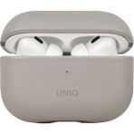 UNIQ Better By Design Airpods Pro 2 Uyumlu 2. Nesil Lyden Ds Serisi Vegan Deri Kaplama Kablosuz Şarj Destekli Uyumlu Kılıf - Bej