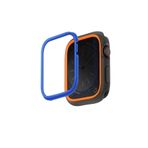 UNIQ Better By Design Apple Watch ile Uyumlu 44mm Moduo Serisi Ekran Koruyucu, 2'li Çerçeve, Smoke