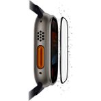 UNIQ Better By Design Apple Watch Ultra 49MM Ekran Koruyucu Cam Dust Repel™ Teknolojisi Yüksek Koruma Parmak Izi Bırakmama - renk - Şeffaf
