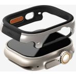 UNIQ Better By Design Apple Watch Ultra 49MM Kılıf Kasa Koruyucu Anodize Alüminyum Yüzey - renk - Gri