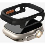UNIQ Better By Design Apple Watch Ultra 49MM Kılıf Kasa Koruyucu Anodize Alüminyum Yüzey - renk - Siyah