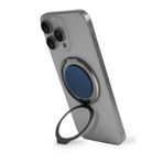 UNIQ Better By Design GripFit Classic Serisi 360 Manyetik Telefon Tutucu ve Standlı Alüminyum Yüzük