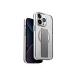 UNIQ Better By Design Heldro Mag Telefon Kılıfı iPhone 15 Pro ile Uyumlu, MagClick Manyetik Şarj Uyumlu Şeffaf