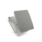 Uniq Camden İpad 2022 10.9 (10.Nesil) Katlanabilir Tablet Kılıfı - Gri
