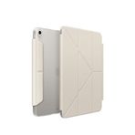 Uniq Camden Ipad A16 10.9 Bej Katlanabilir Tablet Kılıfı - Siyah